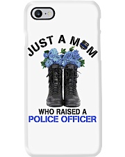 Just A Mom Who Raised A Police Phone Case tile
