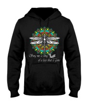 Dragonfly Sing Hooded Sweatshirt tile
