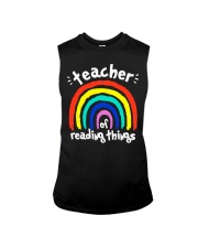 Teacher of reading things Sleeveless Tee tile