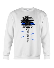 Back The Blue SunFL-AMR Crewneck Sweatshirt tile
