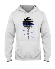 Back The Blue SunFL-AMR Hooded Sweatshirt tile