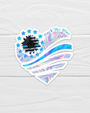 Back The Blue TC Sticker - Single (Vertical) aos-sticker-single-vertical-lifestyle-front-01