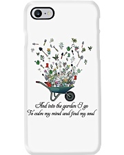 And into the garden I go to calm Phone Case tile
