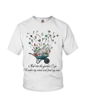 And into the garden I go to calm Youth T-Shirt tile