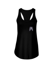 Secretaries Back The Blue 2 Sides Ladies Flowy Tank tile