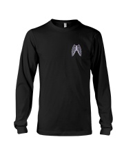 Secretaries Back The Blue 2 Sides Long Sleeve Tee tile