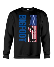 Bigfoot America Usa Flag Crewneck Sweatshirt tile