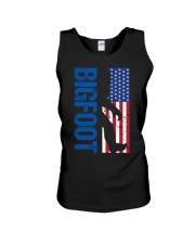 Bigfoot America Usa Flag Unisex Tank tile