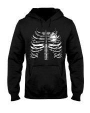 Hairdresser Skeleton Hooded Sweatshirt tile