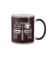 Hairdresser Skeleton Color Changing Mug tile