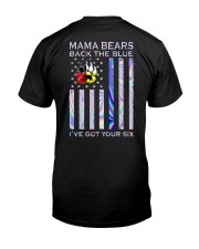 Mama Bears Black The Blue 2 Side Classic T-Shirt tile
