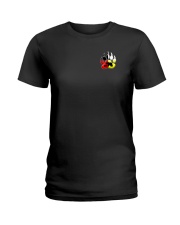 Mama Bears Black The Blue 2 Side Ladies T-Shirt front