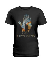 I Hate People Ladies T-Shirt tile