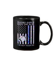 Rugby Girls The Blue 2 Sides Mug tile