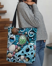 Turtle Seashell All-over Tote aos-all-over-tote-lifestyle-front-09