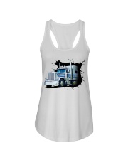 Truck Crack Ladies Flowy Tank tile