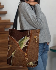 Fishing Leather All-over Tote aos-all-over-tote-lifestyle-front-09