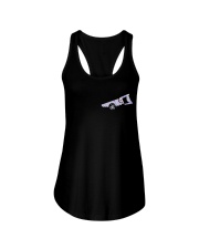 Carpenters Back The Blue 2 Sides Ladies Flowy Tank tile