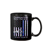 Carpenters Back The Blue 2 Sides Mug tile