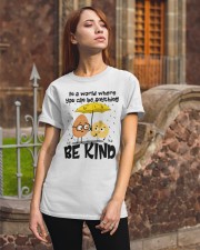 Teacher - Be kind - Good eggs Classic T-Shirt apparel-classic-tshirt-lifestyle-06