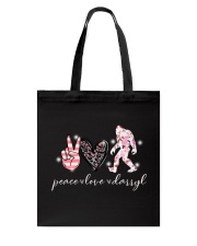 Peace Love Darryl Tote Bag tile