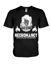 Neucromancy Mother Always Said V-Neck T-Shirt tile