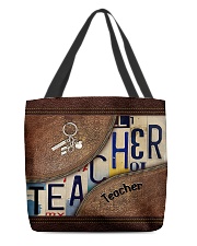 Teacher All-over Tote back