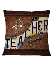 Teacher Square Pillowcase tile