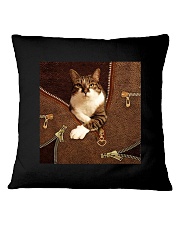 Jane's cat Square Pillowcase tile
