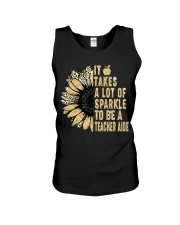 It Takes A Lot Of Sparkle -Teacher Aide Unisex Tank tile