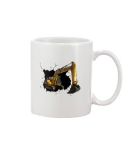 komatsu excavator Crack Mug tile