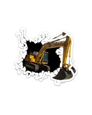 komatsu excavator Crack Sticker - 2 pack (Vertical) front