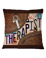 Therapist Square Pillowcase tile