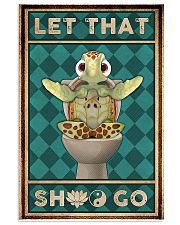 Turtle Let That 11x17 Poster front