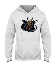 Scuba diving crack 2 Hooded Sweatshirt tile