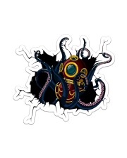 Scuba diving crack 2 Sticker - Single (Vertical) front