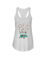 Camping Item Ladies Flowy Tank tile