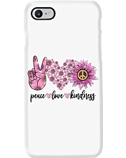 Hippie peace love Phone Case tile