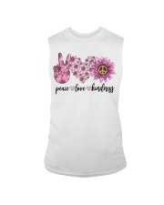 Hippie peace love Sleeveless Tee tile