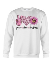 Hippie peace love Crewneck Sweatshirt tile