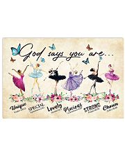 God Says You Are -Ballet- Horizontal Poster 17x11 Poster front