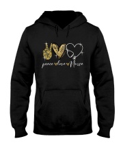 Peace Love Nurse Hooded Sweatshirt tile