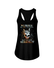 Nurse We Can't Fix Stupid Ladies Flowy Tank tile