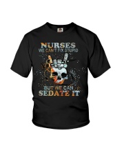 Nurse We Can't Fix Stupid Youth T-Shirt tile