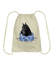 Edition Horse Blue Drawstring Bag tile