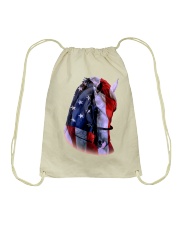 Girl Usa Flag Drawstring Bag tile