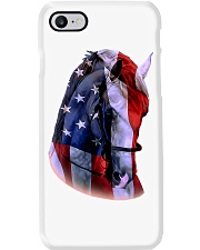 Girl Usa Flag Phone Case tile