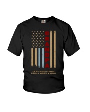 Grandpa flag Youth T-Shirt tile