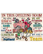 Quilting Room 17x11 Poster front