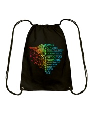 Nurse Once A Nurse Drawstring Bag tile